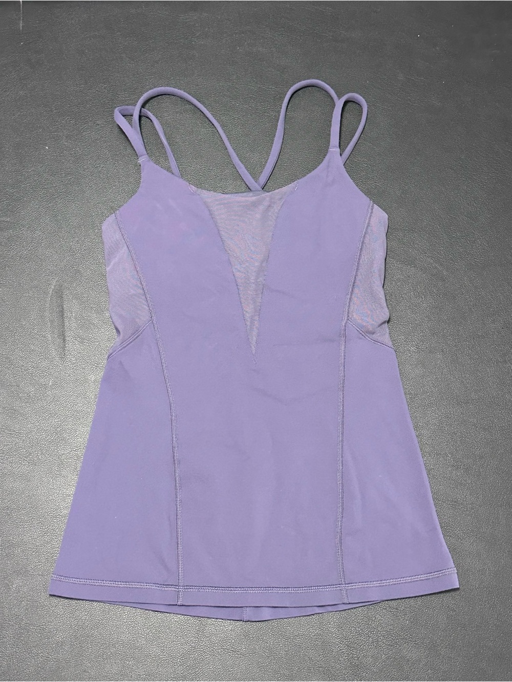 💜 Lululemon Cross It Off Tank Size 6 Preloved Yoga 💪